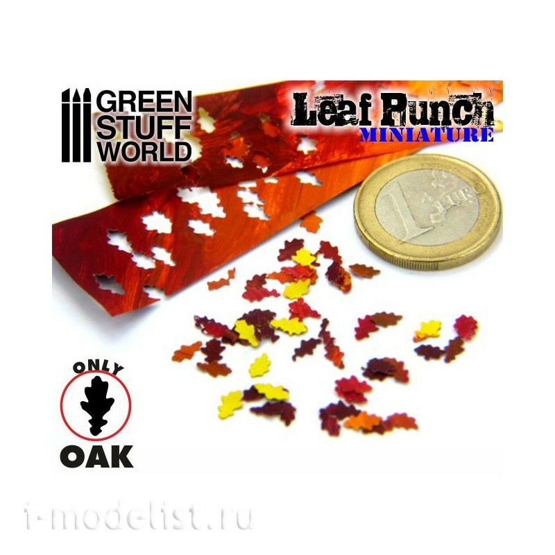 1347 Green Stuff World Leaf Making Tool, light purple / Miniature Leaf Punch LIGHT PURPLE