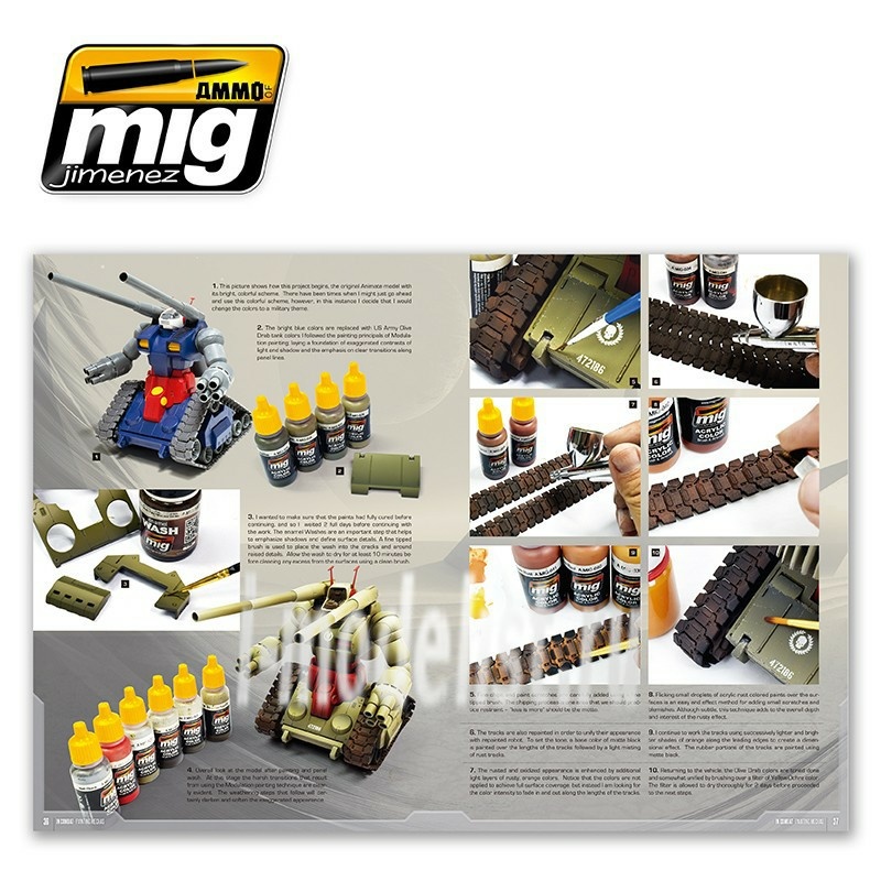 AMIG6013 Ammo Mig IN COMBAT – PAINTING MECHAS (English version)