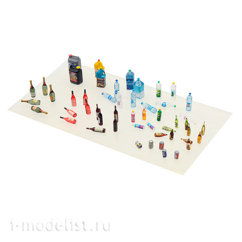AK35018 AK Interactive 1/35 Бутылки и банки