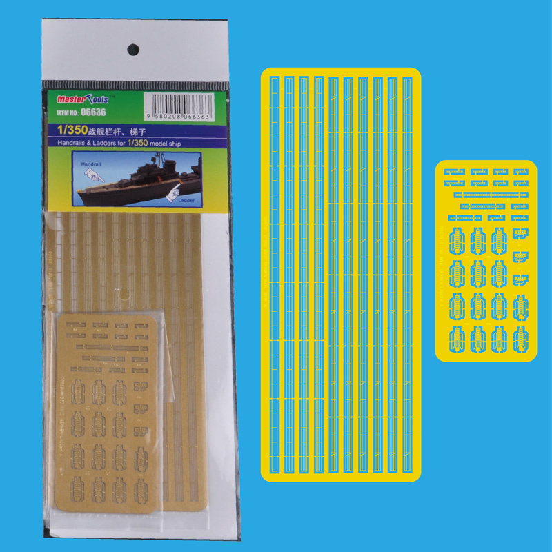 06636 Trumpeter 1/350 Handrails & Ladders for 1/350 model ship