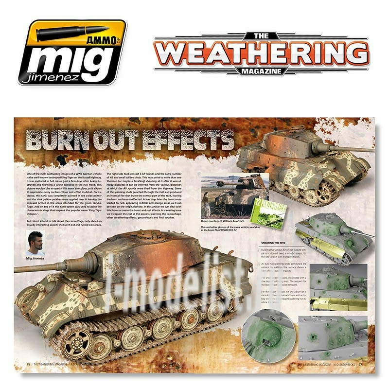AMIG4508 Ammo Mig Issue 9. K. O. AND WRECKS English (Destroyed and broken equipment, English)