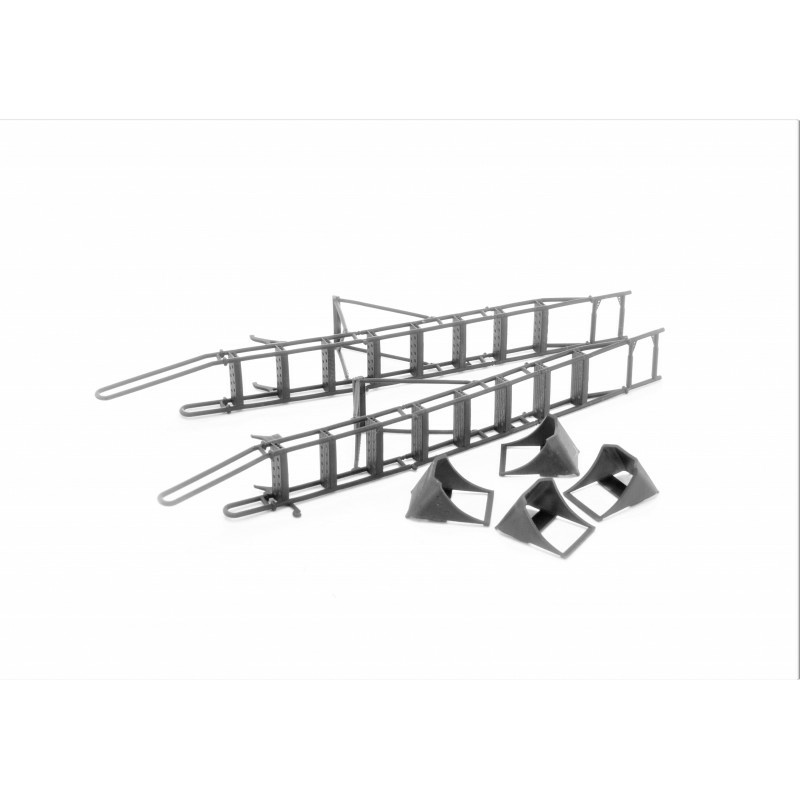 LP48034 LP Models 1/48 Ladder (Late) + Pads + Service Ladder for Sukhoi-27