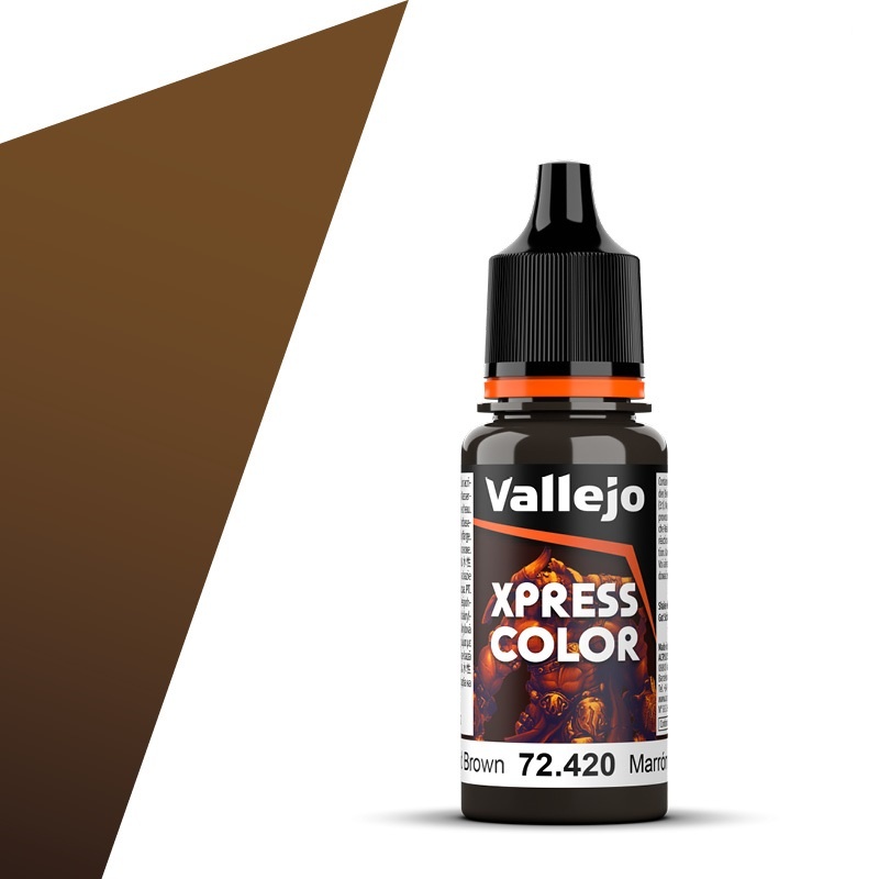 72420 Vallejo Акриловая краска Xpress Color Коричневая пустошь / Wasteland Brown