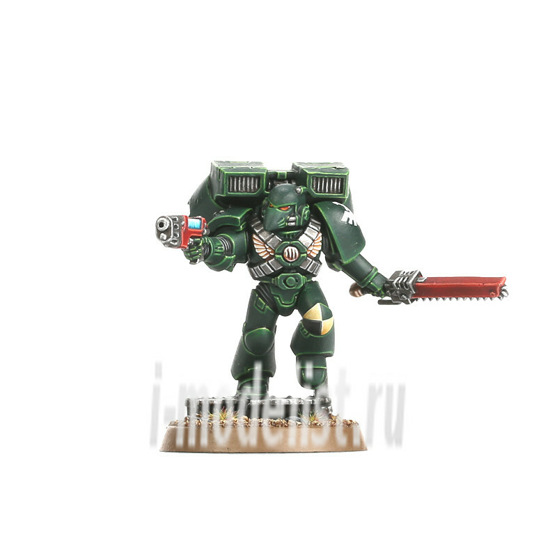 48-09 Warhammer 40,000 Set of 5 figures Space Marine Assault Squad (Storm Branch of the space Marines)