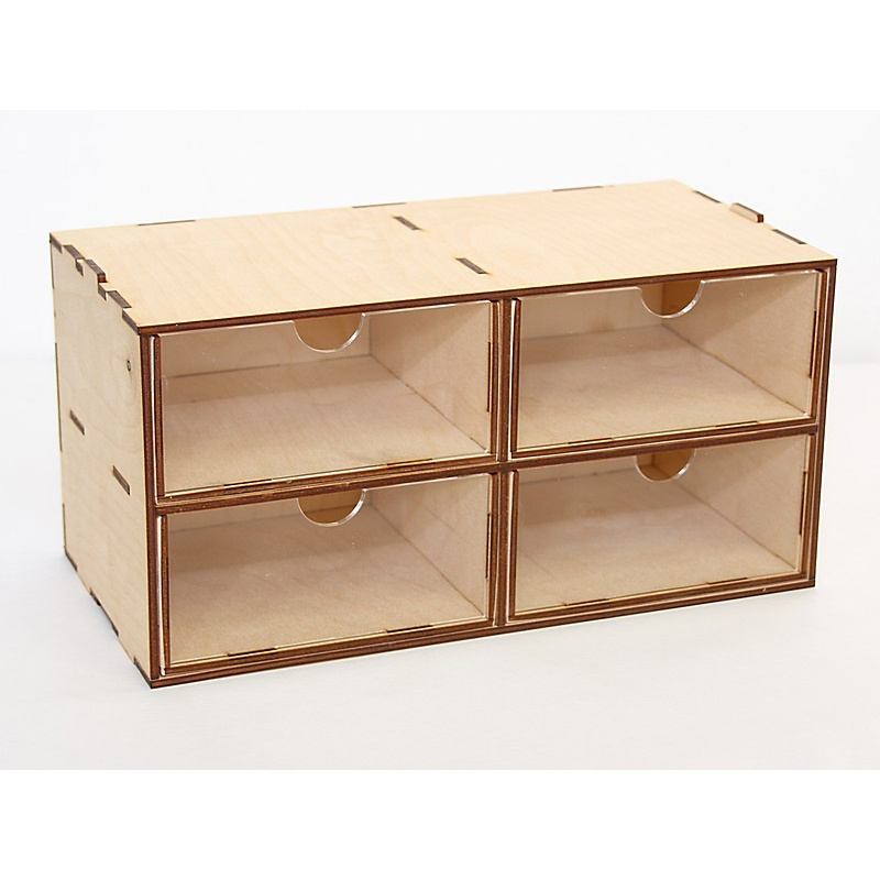 MWP-0010-25 WinModels cassette organizer module for 4 boxes.