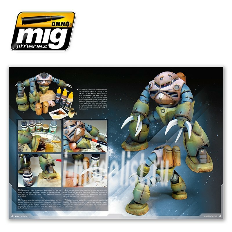 AMIG6013 Ammo Mig IN COMBAT – PAINTING MECHAS (English version)