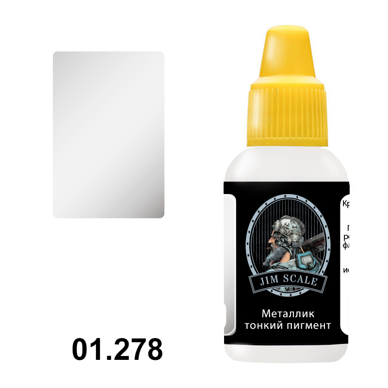 01.278 Jim Scale Acrylic Paint Metallic color thin pigment