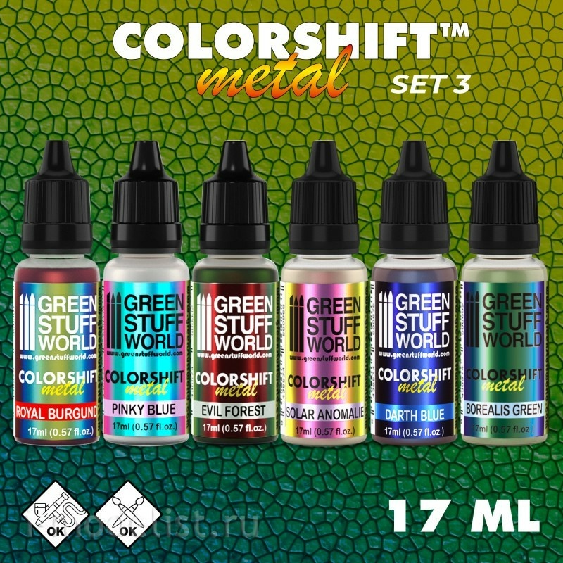 9349 Green Stuff World Set of acrylic paints 