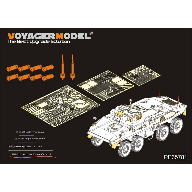PE35781 Voyager Model 1/35 Базовый набор фfromfromравления для SpPZ2 Luchs A1 (TAKOM 2015)