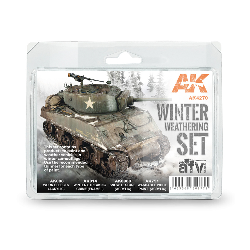 AK4270 AK Interactive Winter Weathering Set
