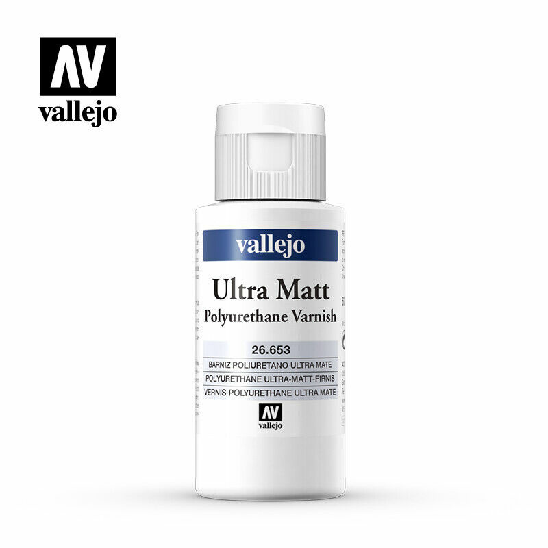 26653 Vallejo Polyurethane ultra-matt varnish, 60 ml