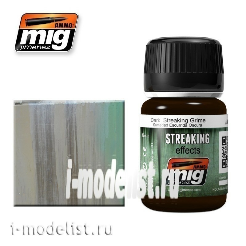 AMIG1206 Ammo Mig DARK STREAKING GRIME (dark Streaks of dirt)