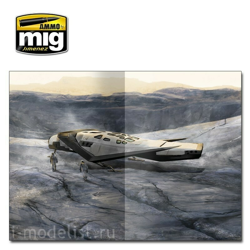 AMIG6110 Ammo Mig GRAVITY 1.0 - SCI FI MODELLING PERFECT GUIDE