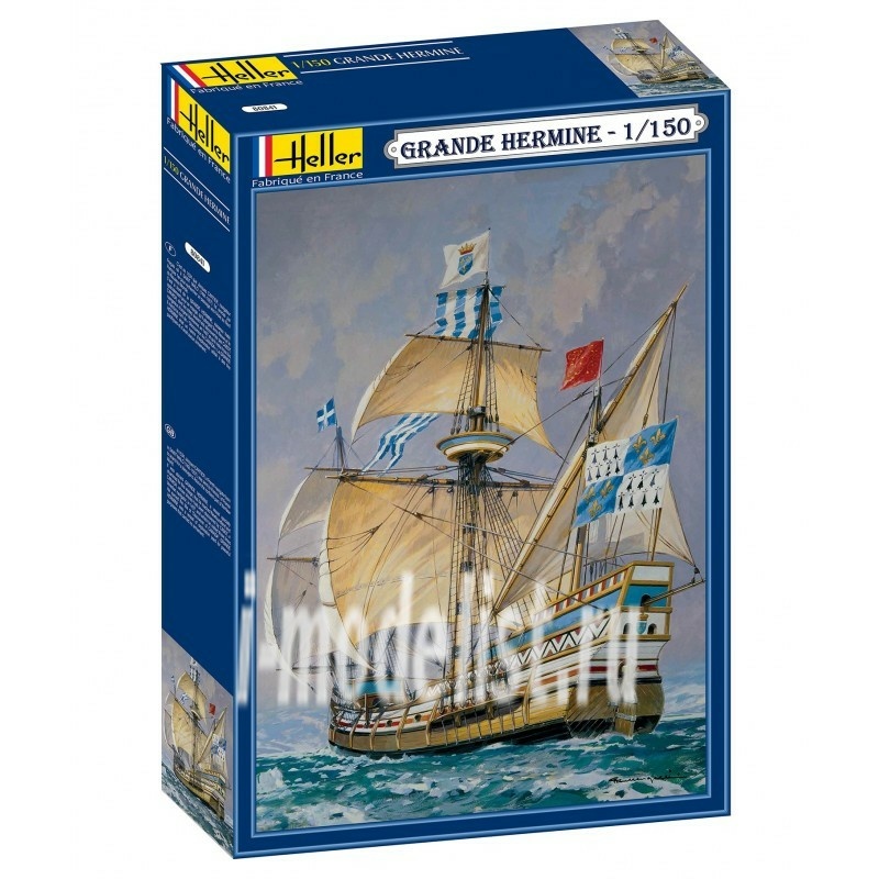 80841 Heller 1/150 Ship Grande Hermine