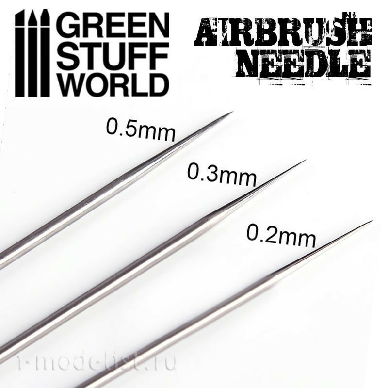 1569 Green Stuff World Airbrush Needle 0.5 mm / Airbrush Needle 0.5 mm
