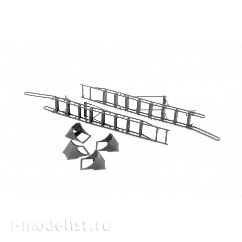 LP48049 LP Models 1/48 Ladder + Pads + Service Ladder for С-35