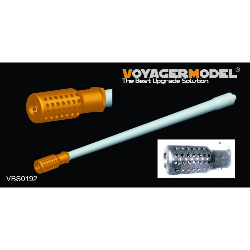 VBS0192 Voyager Model 1/35 Metal Barrel for Russian Heavy Tank IS-7 Variant 1