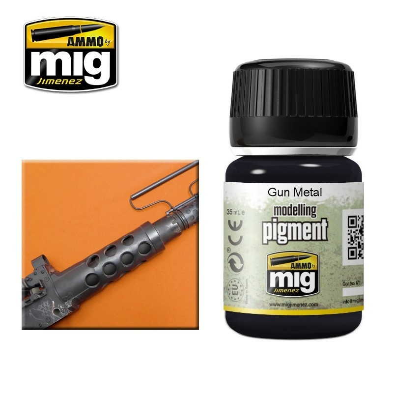 AMIG3009 Ammo Mig GUN METAL (Blued steel)