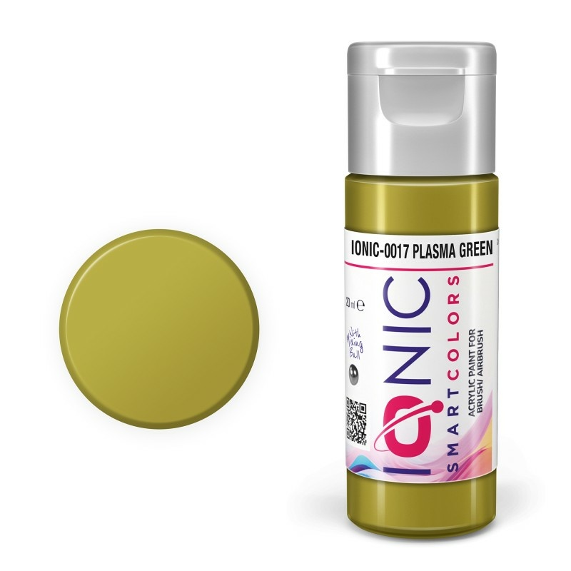 IONIC-0017 Ammo Mig Акриловая краска IONIC Зелёная плазма / Plasma Green