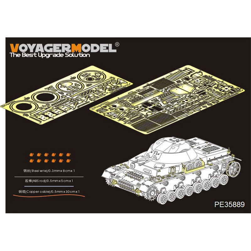 PE35889 Voyager Model 1/35 Фfromfromравление для Panzer IV 30mm Flakpanzer IV (Dragon)