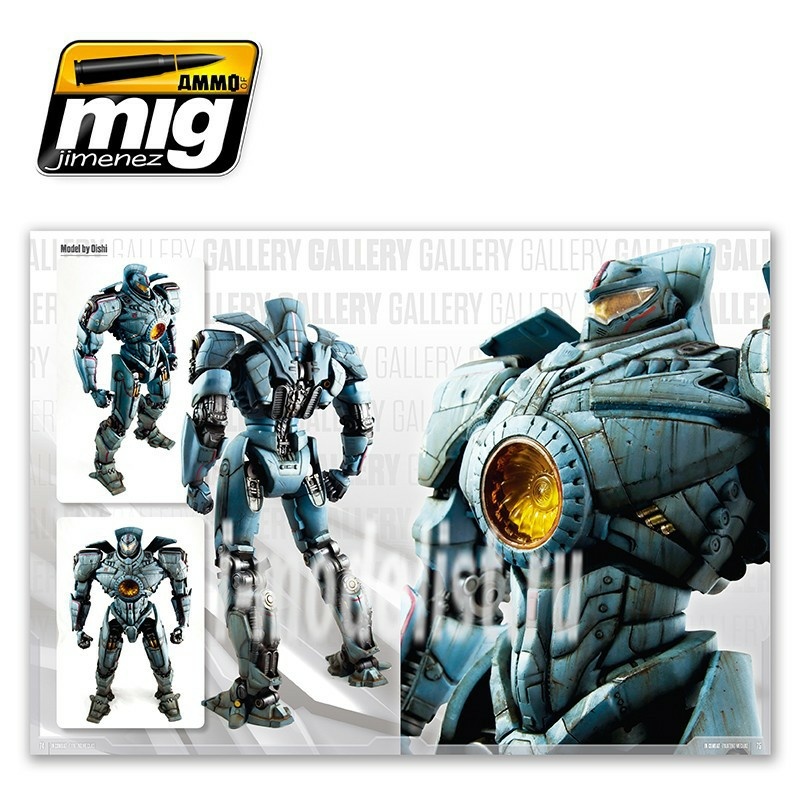 AMIG6013 Ammo Mig IN COMBAT – PAINTING MECHAS (English version)