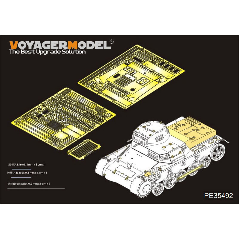 PE35492 Voyager Model 1/35 Фfromfromравление для Pz.Kpfw.I Ausf. B basic (Dragon)