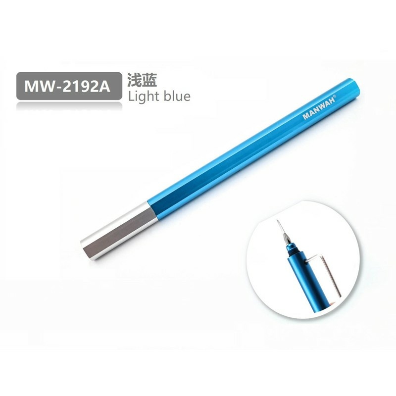 MW-2192A MANWAH Ручка для скрайбера CS (светло-голубой)