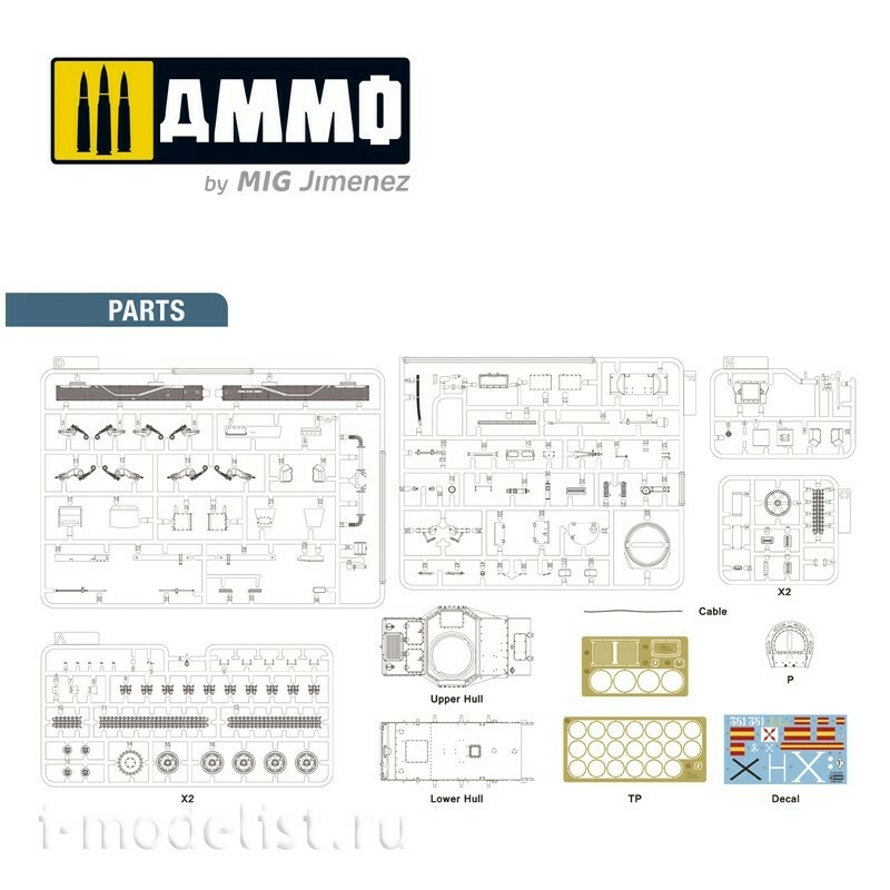 AMIG8506 Ammo Mig 1/35 Panzer I Breda Tank, Spanish Civil War 1936 - 1939