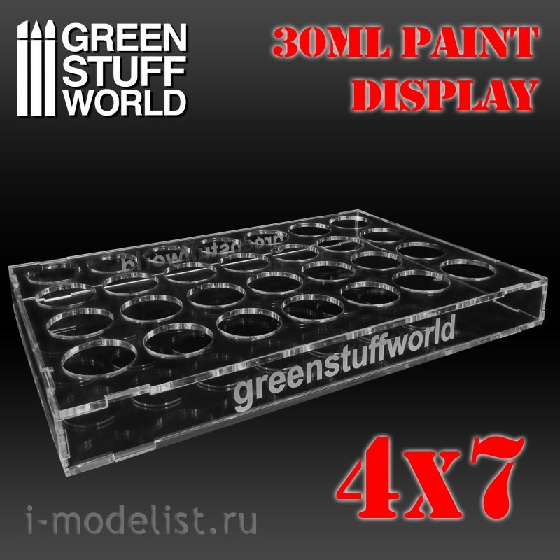 2022 Green Stuff World Paint Display 30ml (4x7) / Paint Display 30ml (4x7)