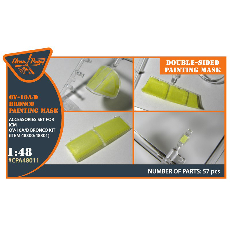 CPA48011 Clear Prop! 1/48 Paint masks for OV-10A/D - double-sided