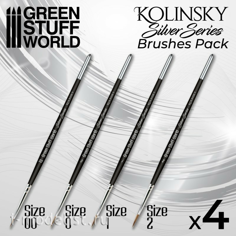 10193 Green Stuff World Brush Set 