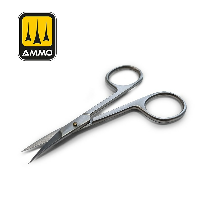 AMIG8541 Ammo Mig Изогнутые ножницы / Curved Scissors