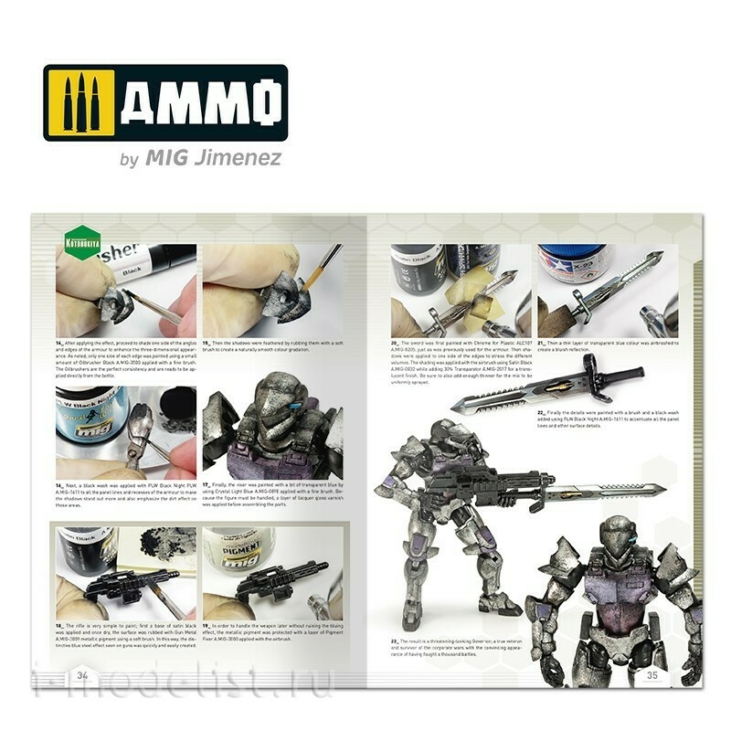 AMIG6113 Ammo Mig the Book How to KOTOBUKIYA Models (English language)