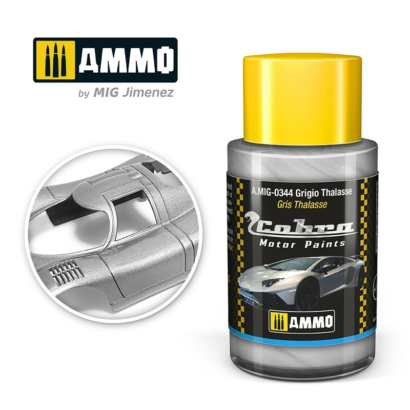 AMIG0344 Ammo Mig Акриловая краска Cobra Motor Гриджио Талассо / Grigio Thalasse