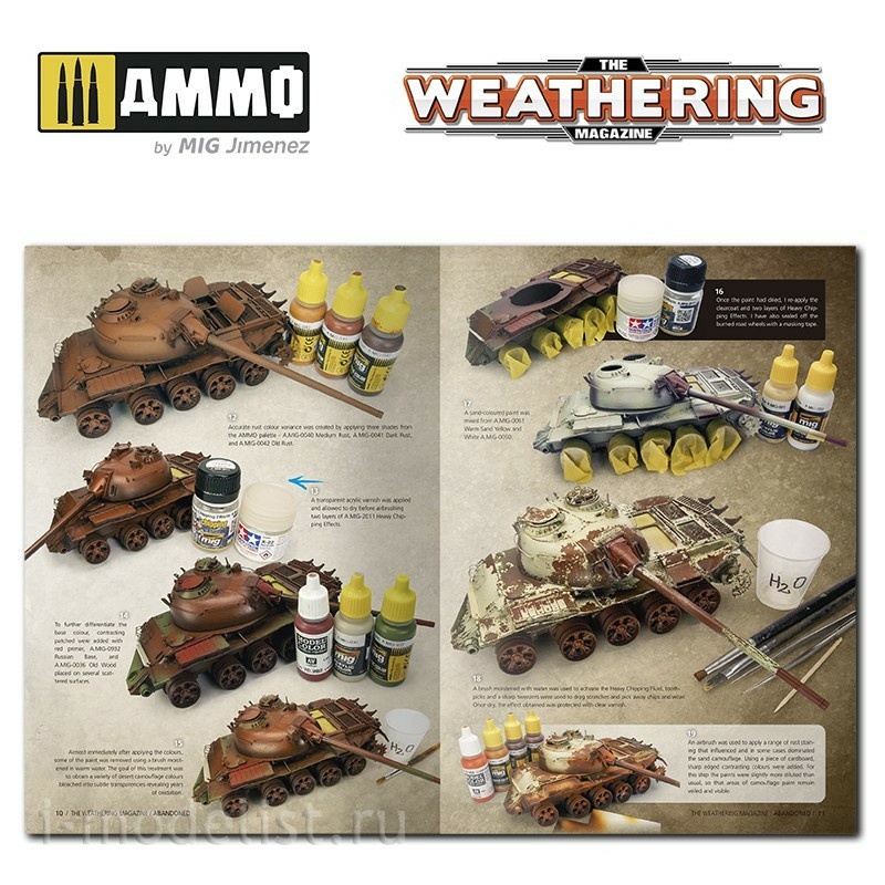 AMIG4779 Ammo Mig The Weathering Magazine Issue 30. ABANDONED (Russian)