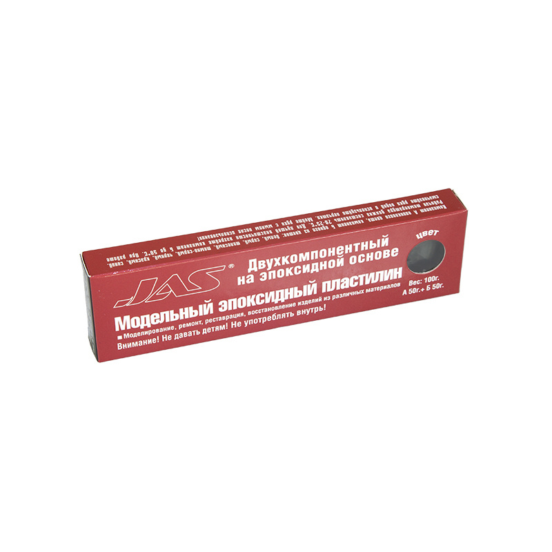 6204 Jas Epoxy plasticine, dark grey, 100 gr
