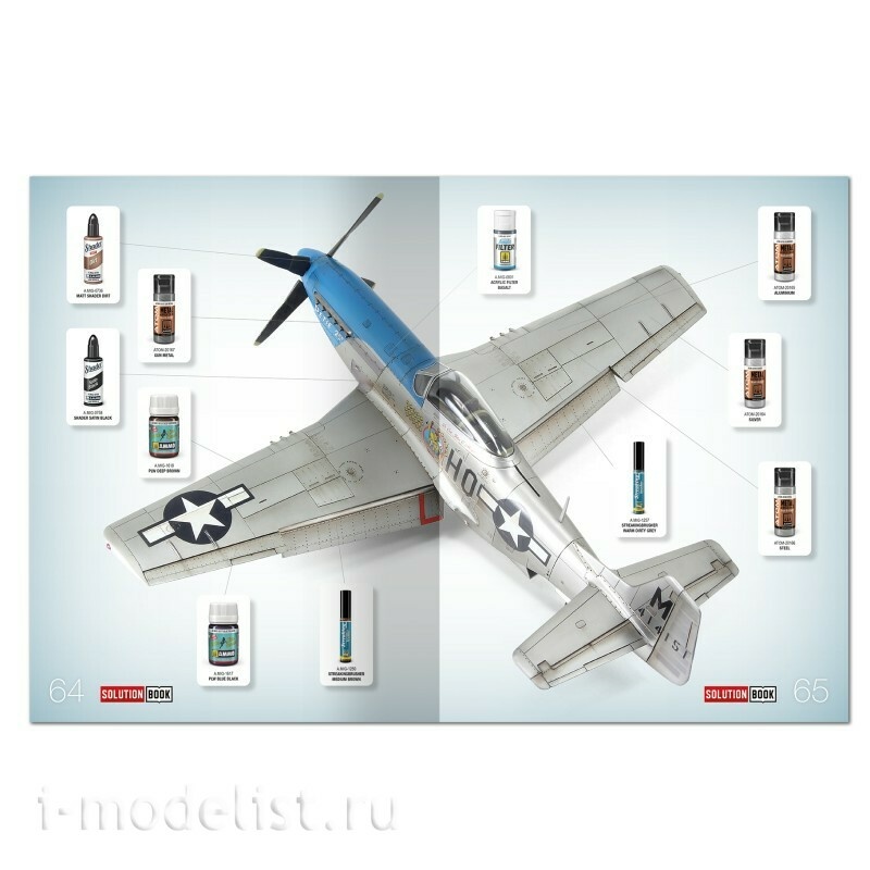 AMIG6532 Ammo Mig 1/35 Книга SOLUTION BOOK 27 - Как покрасить металлический самолет / How to Paint Metal Finished Aircraft