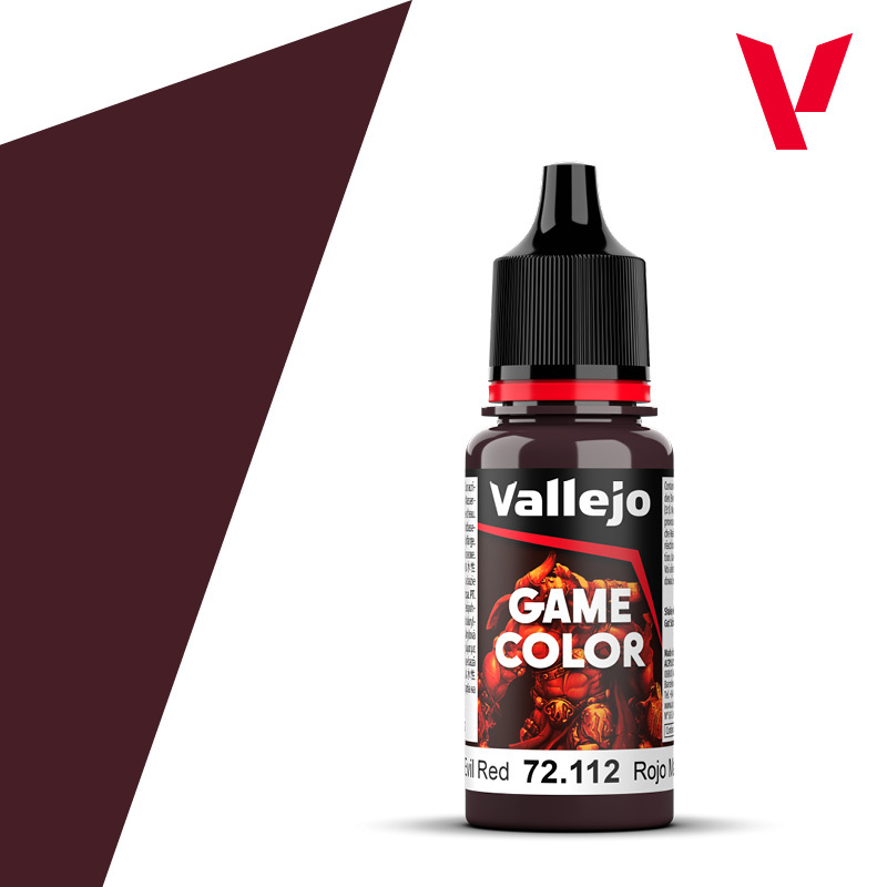 72112 Vallejo Акриловая краска Game Color Злой красный / Evil Red