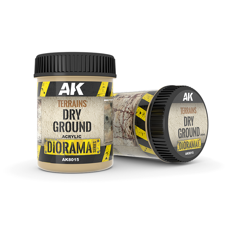 AK8015 AK Interactive Terrains Dry Ground 250ml (Dry land)