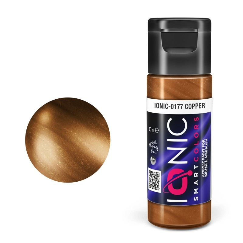 IONIC-0177 Ammo Mig Акриловая краска IONIC Медь / Copper