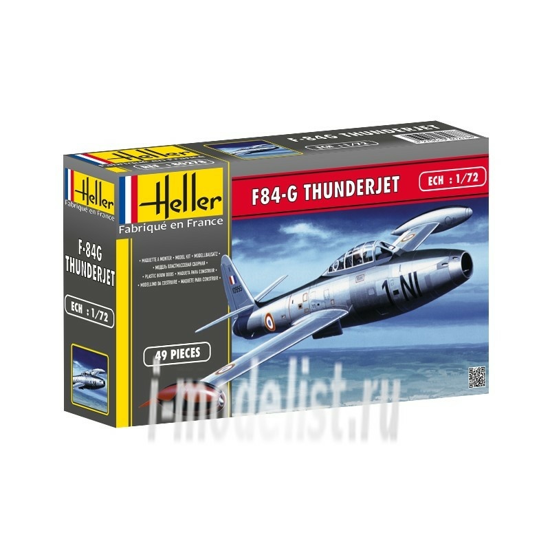 80278 Heller 1/72 F-84G THUNDERJET