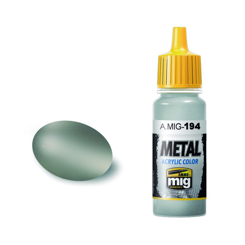 AMIG0194 Ammo Mig MATT ALUMINUM (brushed aluminum)