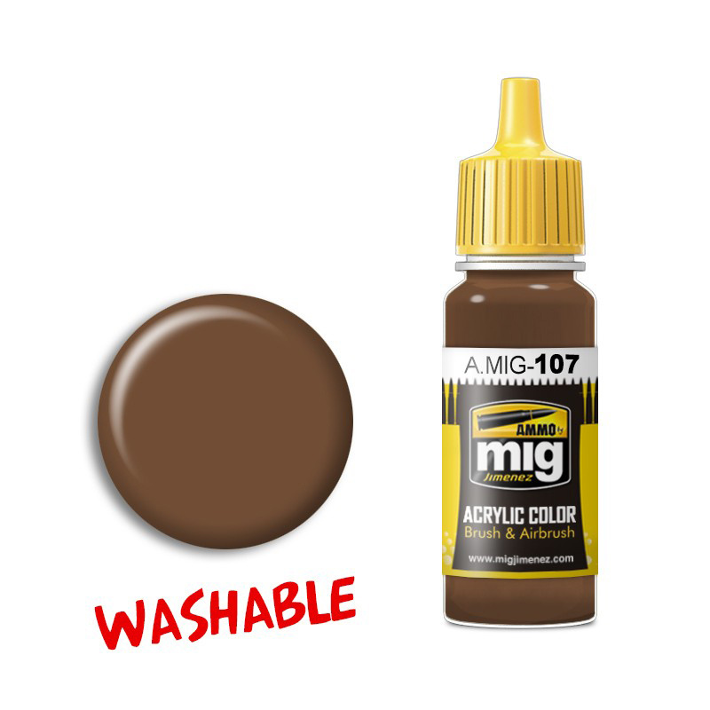 AMIG0107 Ammo Mig WASHABLE EARTH