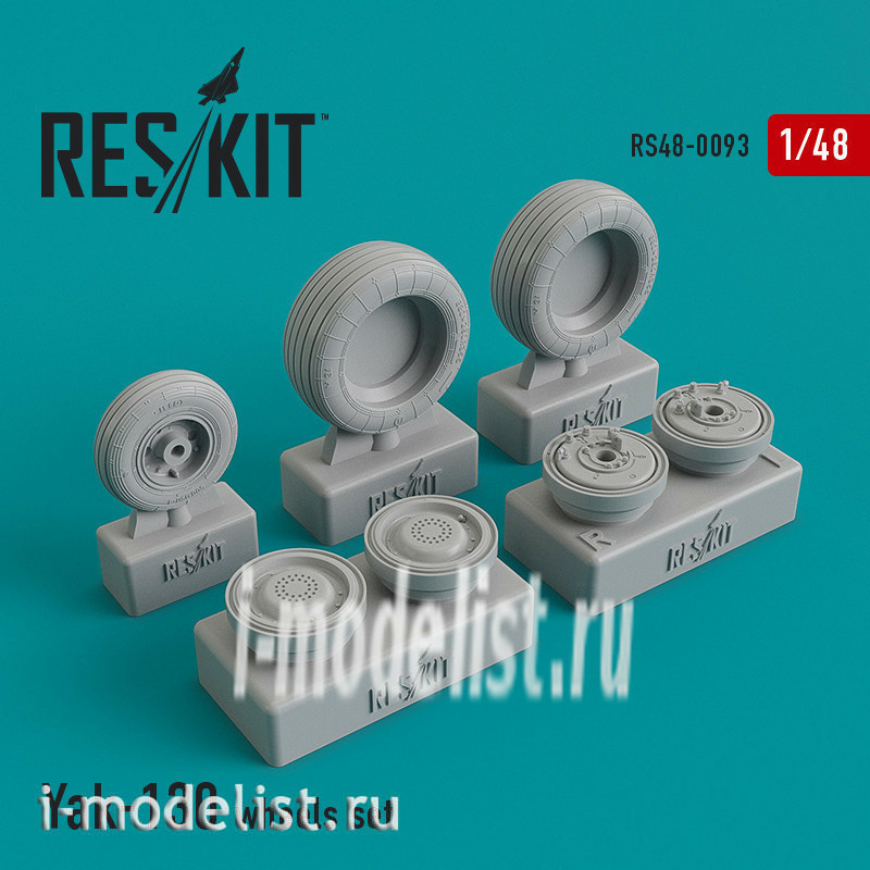 RS48-0093 RESKIT 1/48 Yak-130 Resin wheels