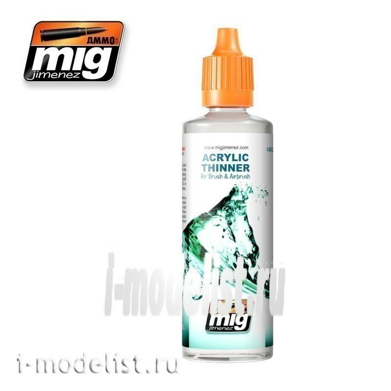 AMIG2000 Ammo Mig ACRYLIC THINNER (60 mL) (acrylic thinner)