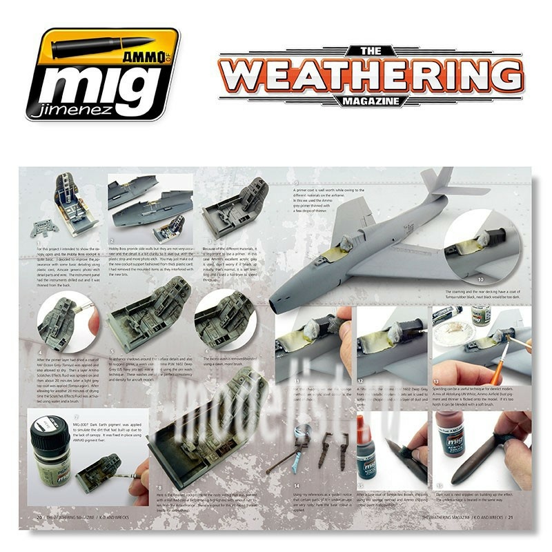 AMIG4508 Ammo Mig Issue 9. K. O. AND WRECKS English (Destroyed and broken equipment, English)