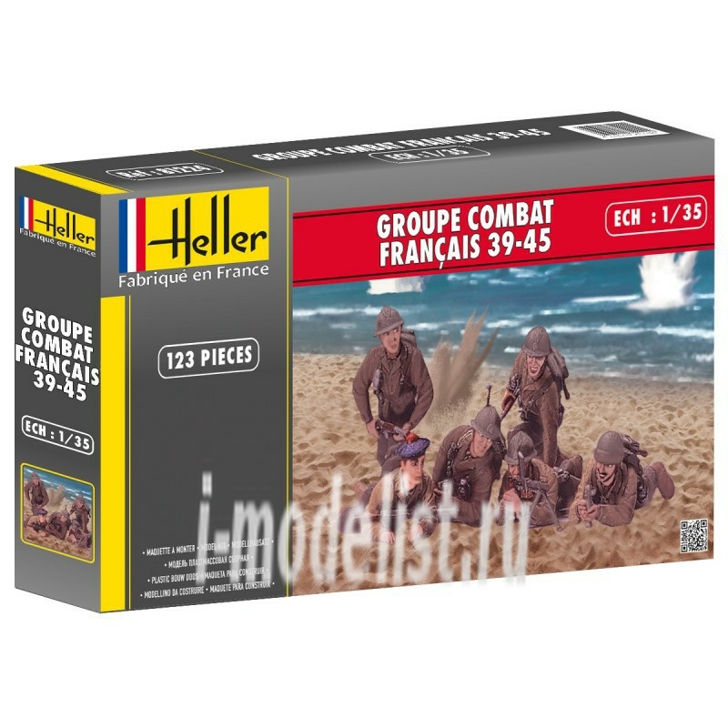81224 Heller 1/35 FRENCH COMBAT GROUP 39 - 45