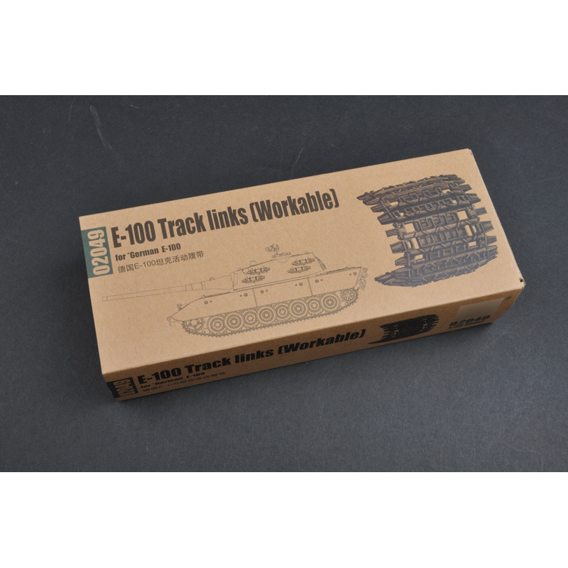 02049 Trumpeter 1/35 Tracks for E-100 Track links (Workable) for *German E-100