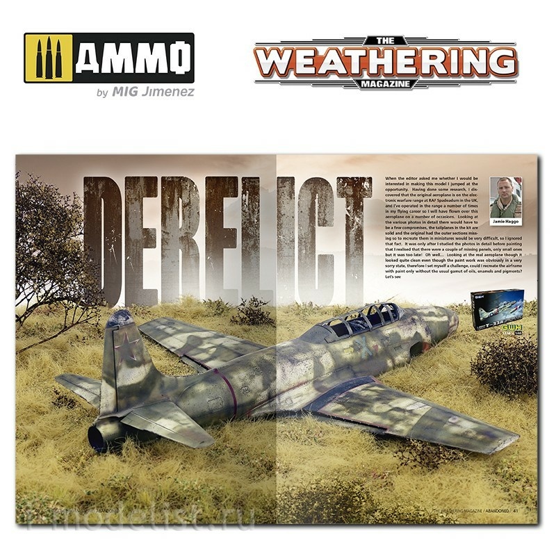 AMIG4779 Ammo Mig The Weathering Magazine Issue 30. ABANDONED (Russian)