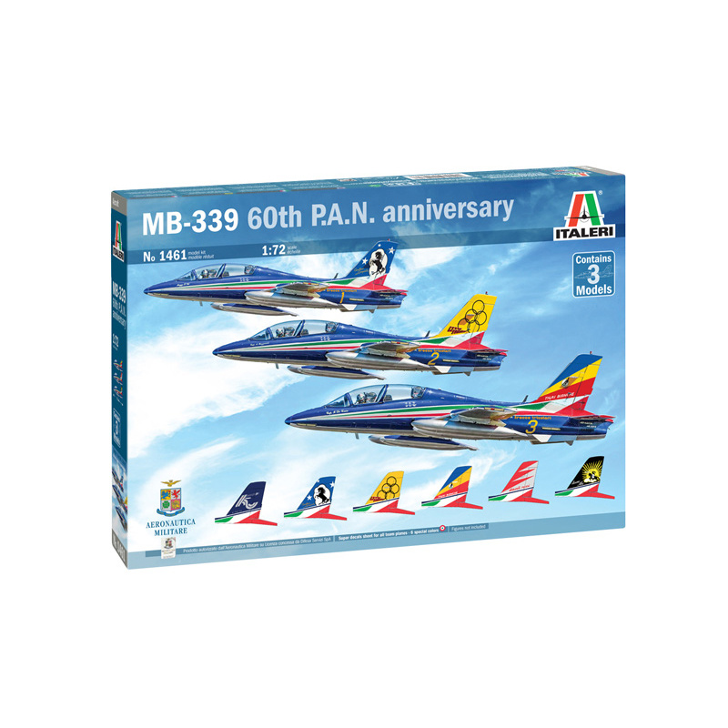 1461 Italeri 1/72 MB-339 60th P.A.N. anniversary